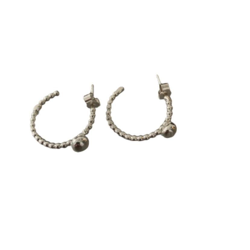 Pebble Hoop earring