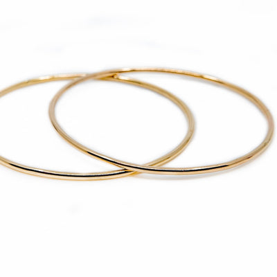Lux Gold bespoke handmade Stacking Bangle | SilverBoo Jewellery, Lincolnshire