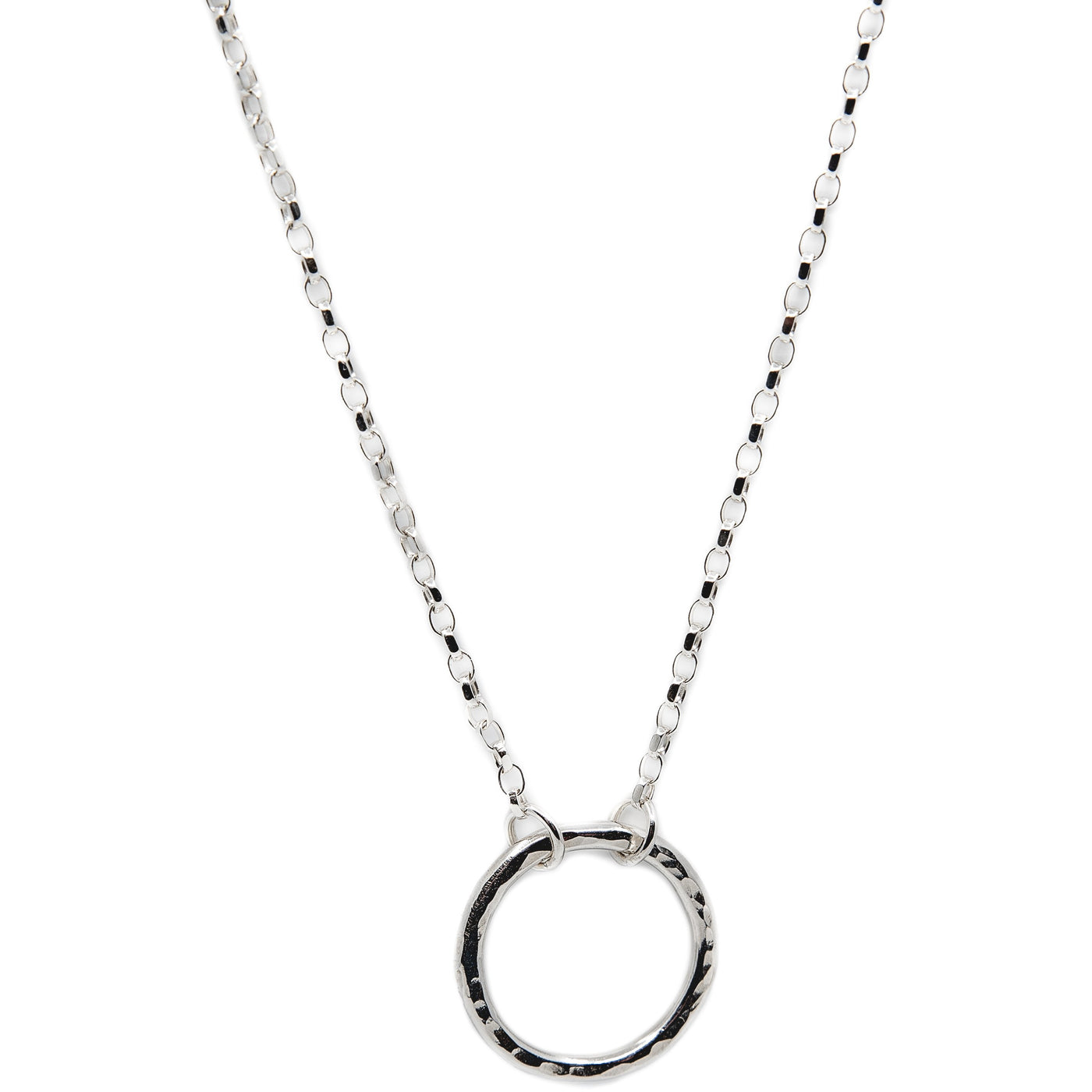 Karma Silver Choker Necklace | SilverBoo Jewellery 
