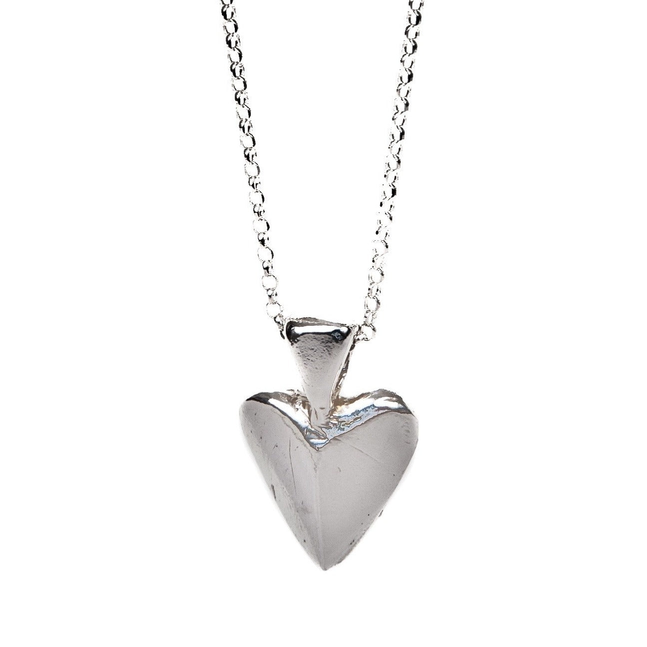 Silver Forever Yours Heart Necklace | SilverBoo Jewellery, Lincolnshire 