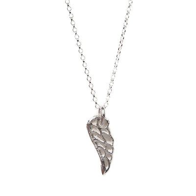 Silver Delicate Angel Wing Necklace | SilverBoo Jewellery, Lincolnshire