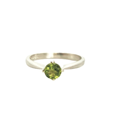 Peridot Ring - August Birthstone | SilverBoo Jewellery