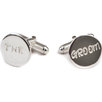 Signature Wedding Cufflinks - Groom | SilverBoo Jewellery