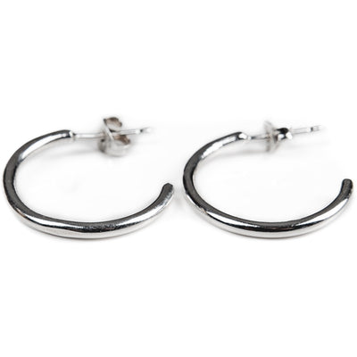 Silver Midi Hoop Earrings (Pair) | SilverBoo Jewellery