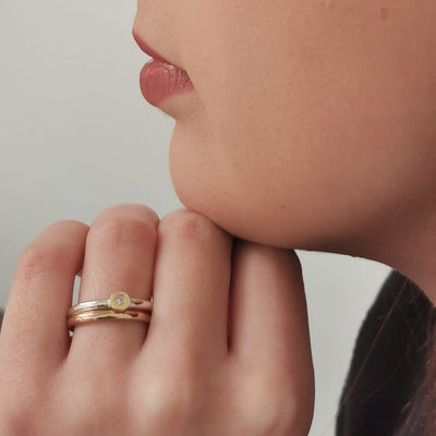 The Bespoke Handmade Ethical Catherine Ring | SilverBoo Jewellery, Lincolnshire