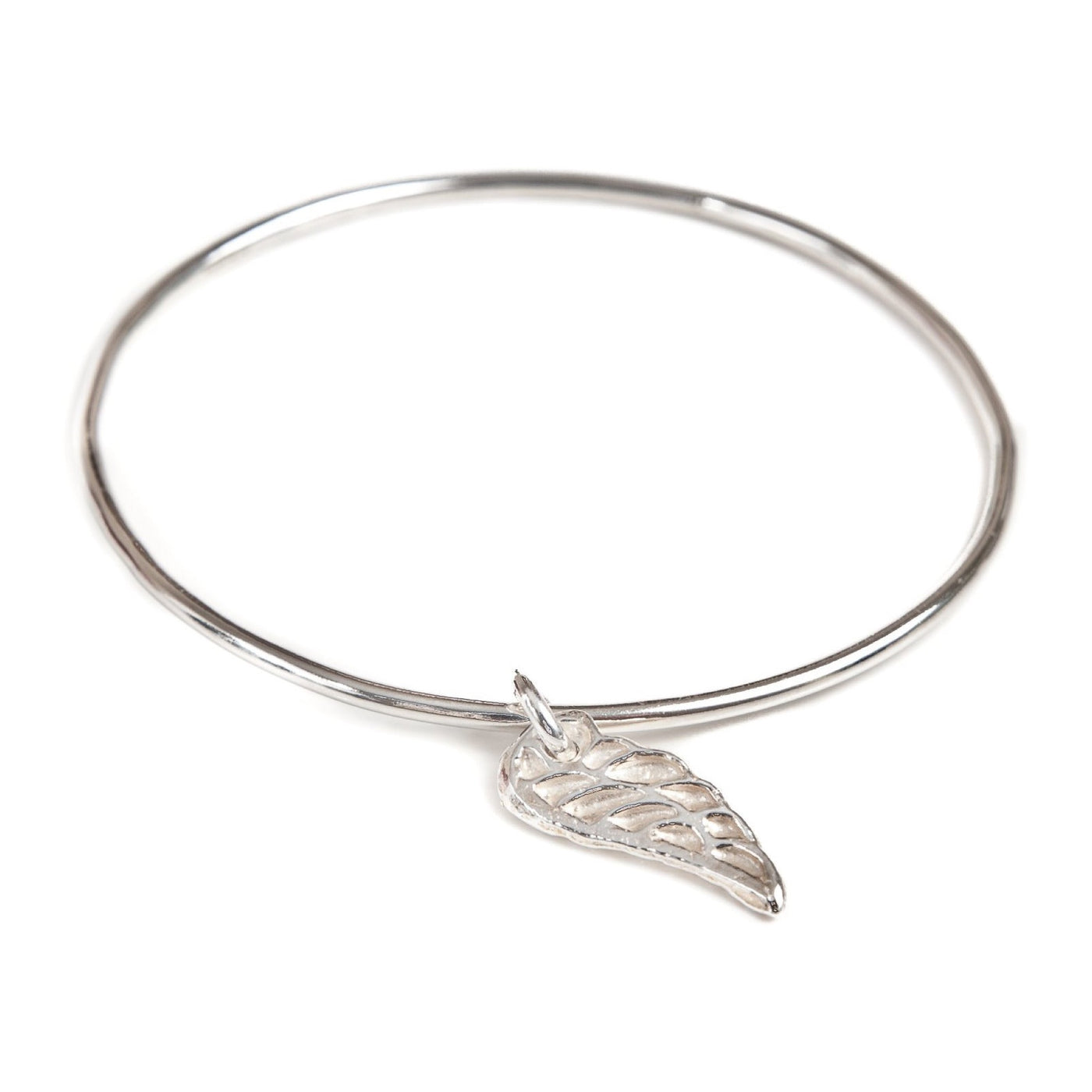 Delicate Angel Wing Bangle