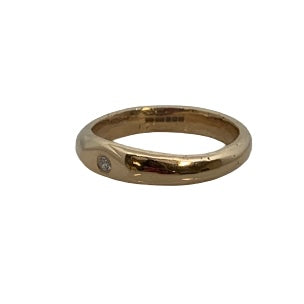 Lux Gold Ring With Diamond | SilverBoo Jewellery, Lincolnshire