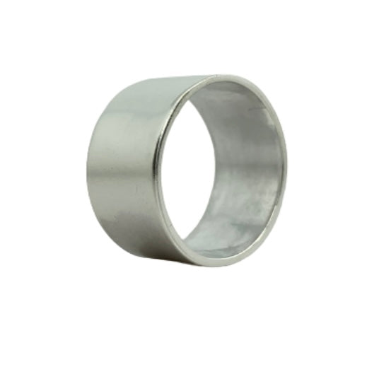 The Christy Band Wide Bespoke Ring Silver | SilverBoo Jewellery, Lincolnshire
