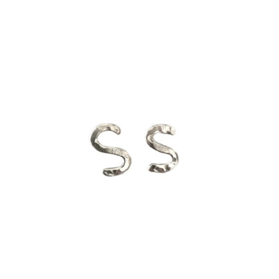SilverBoo Squiggle earrings
