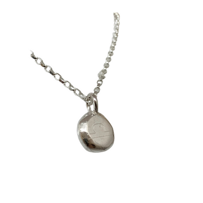 Zodiac 'Libra' Charm Necklace
